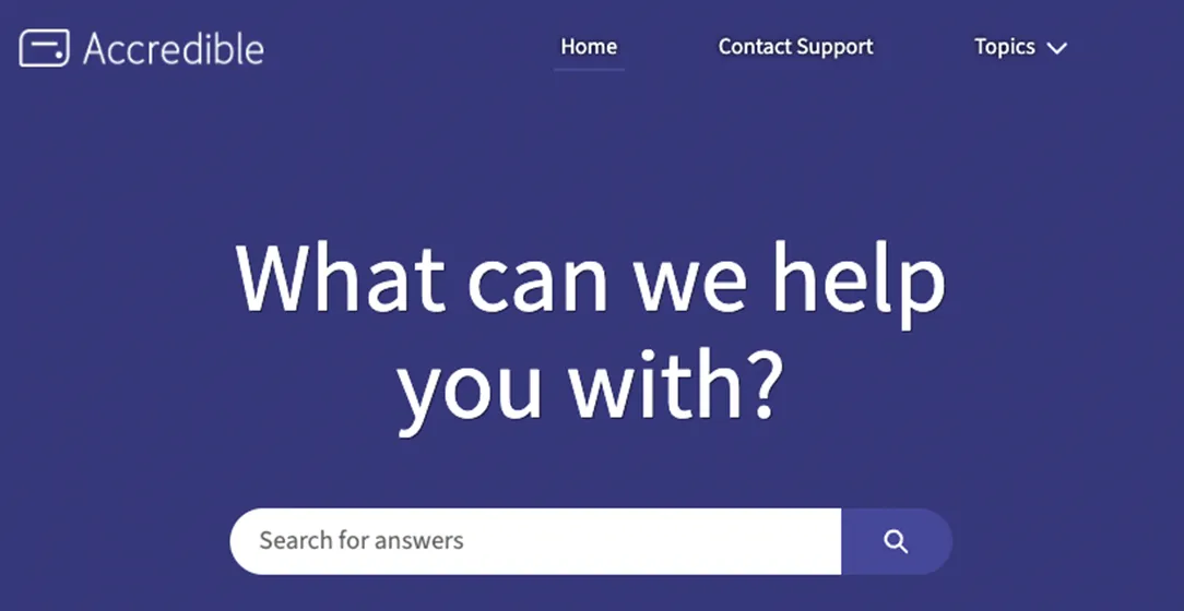 accredible-help